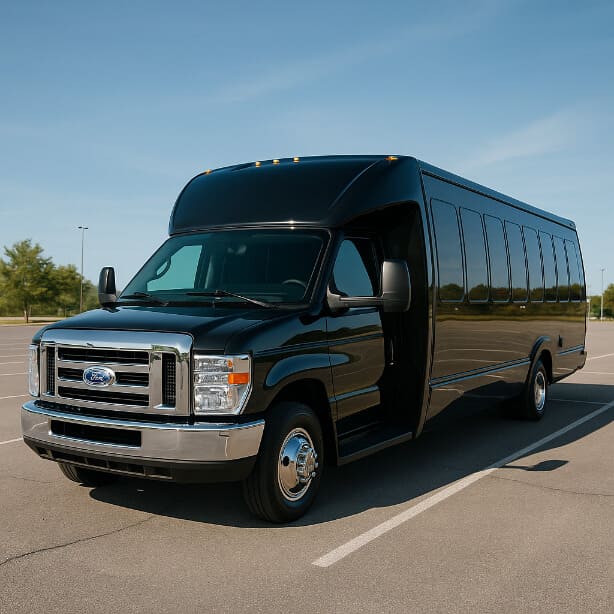 Charter Bus Rental Roseville 18 Passenger Minibus