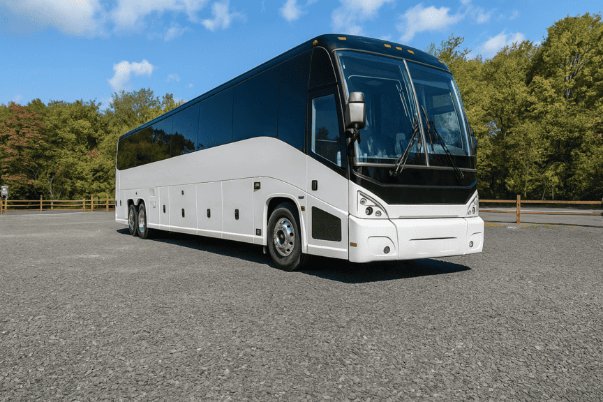 picture of Charter Bus Rental Roseville coach bus